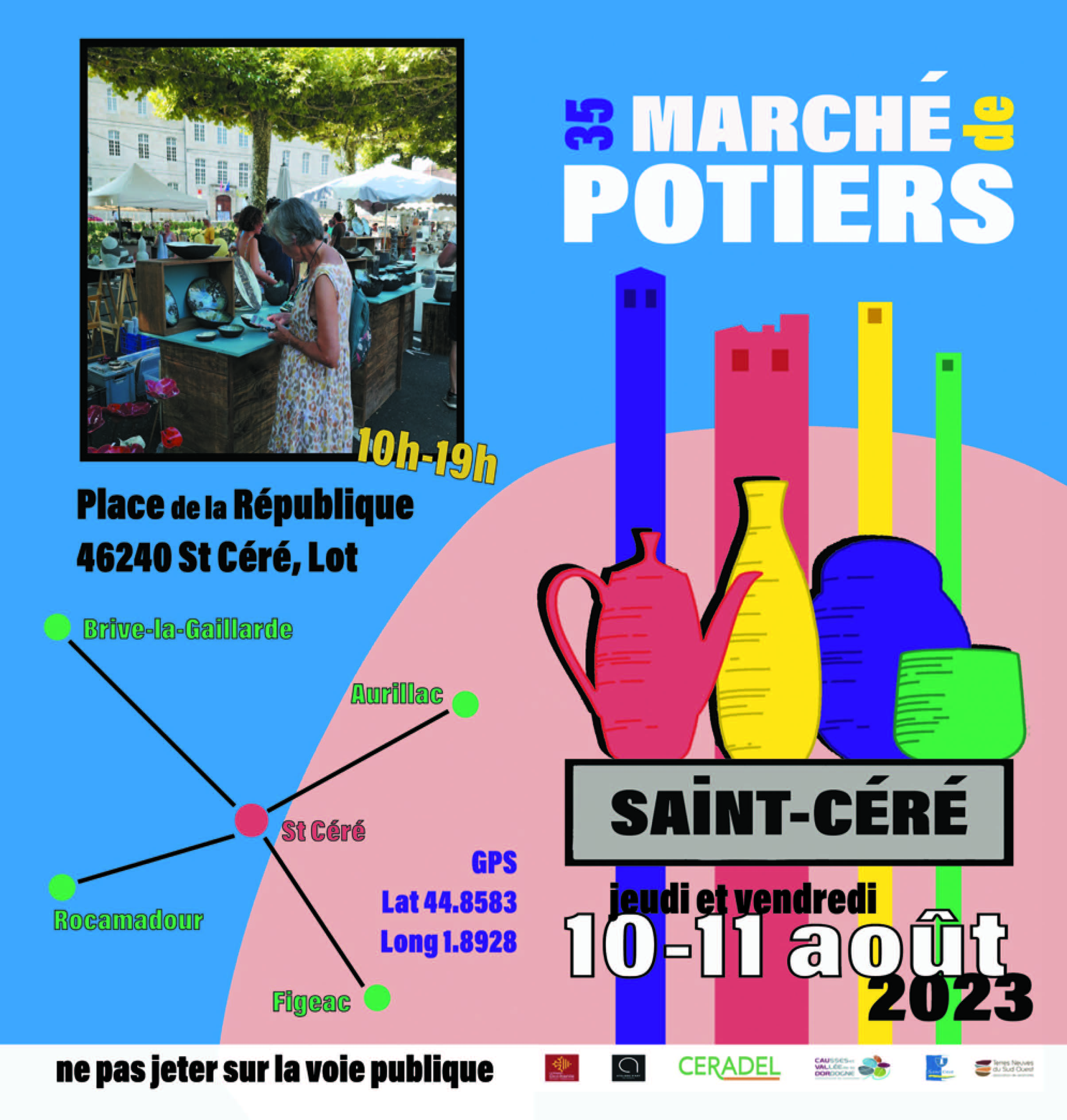 pour se rendre à Saint Céré