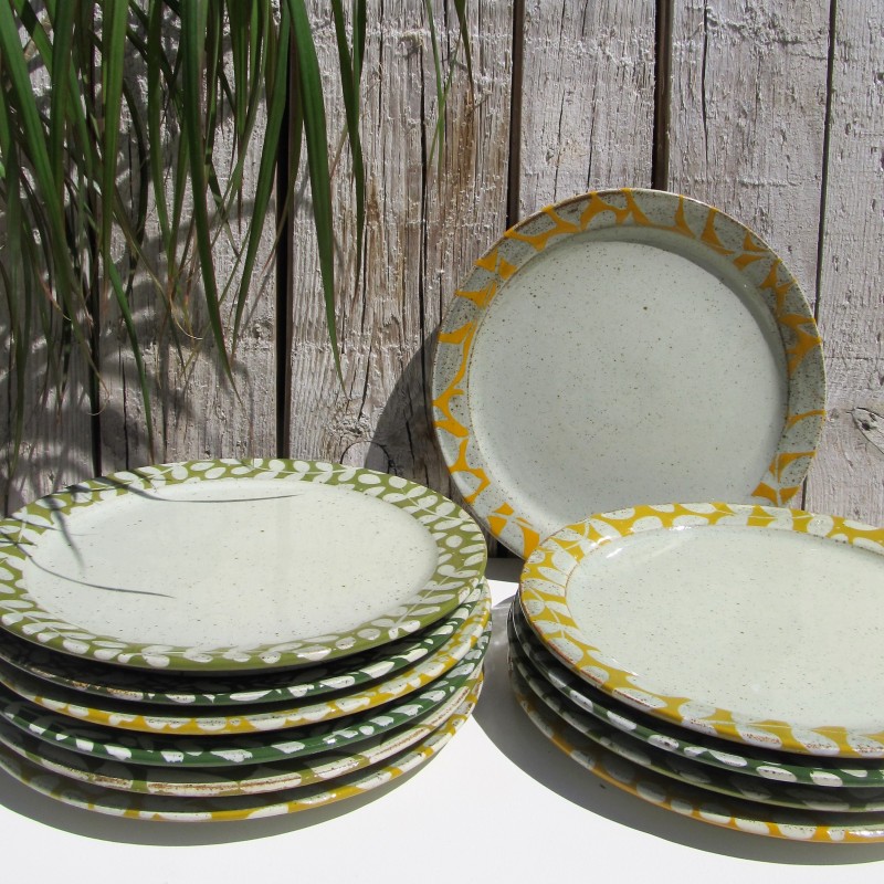 assiettes plates