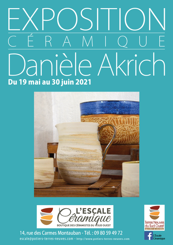 Affiche exposition Akrich