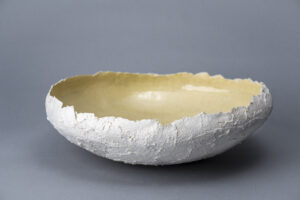 Coupe "Coquille" porcelaine