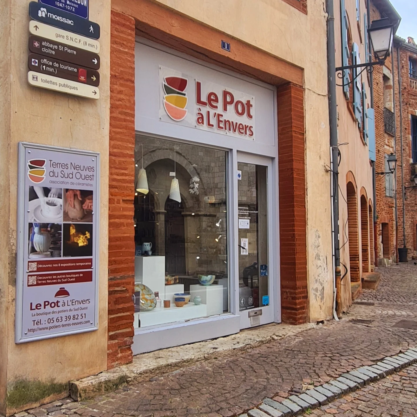 Pot à l'envers Moissac